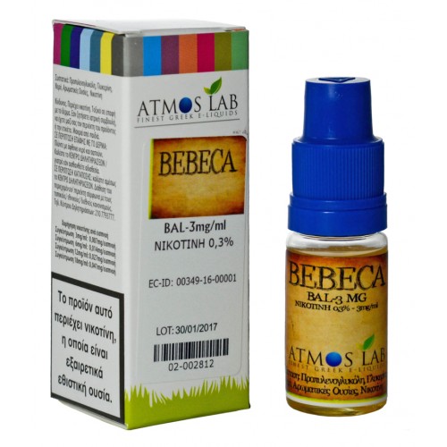 Atmos Lab Bebeca Balanced 10ml 12mg